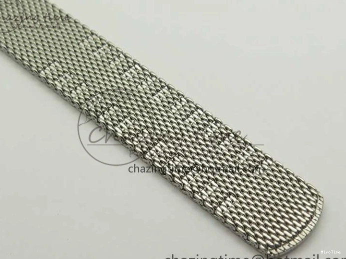 MIROTIME 0307 Portofino IW356501 SS V3 MK 1:1 Best Edition Blue Dial On SS Mesh Bracelet MIYOTA Timeless 7194